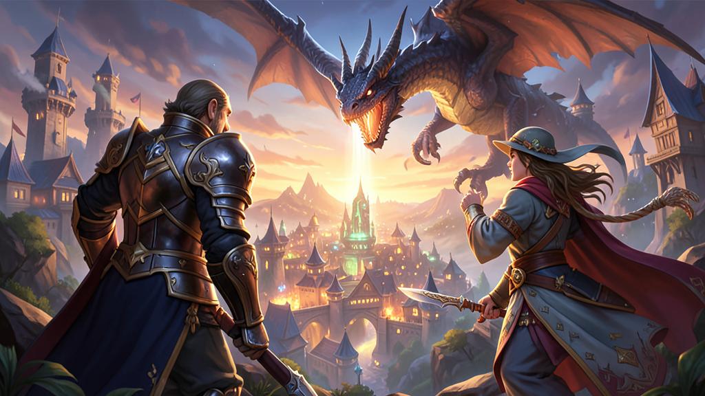 Illustration Starfall Fantasy: Neverland